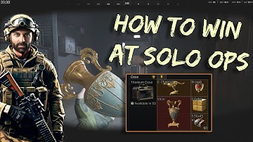 Guide to SOLO OPS Arena Breakout Infinite