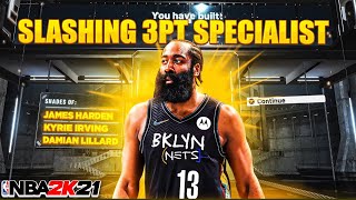 This CONTACT DUNKING “3PT SPECIALIST” BUILD is UNSTOPPABLE🔥🔥🔥 NBA 2K21 BEST BUILD CURRENT GEN
