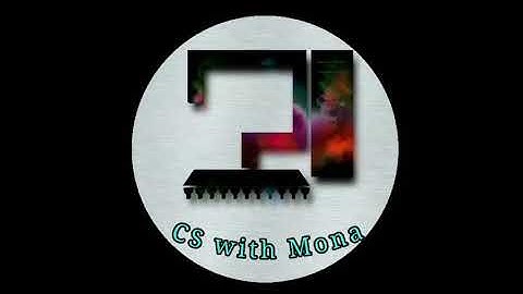 Intro #cs with mona#