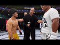 Bruce Lee vs. Big Bastard - EA sports UFC 4