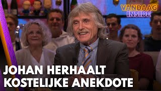 Download Lagu Johan Derksen herhaalt kostelijke anekdote: 'Dat is lekkerder dan klaarkomen!' | VANDAAG INSIDE MP3