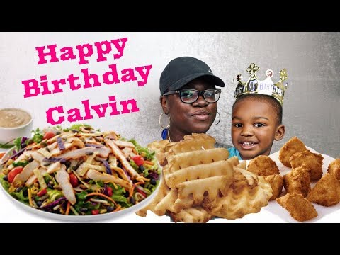 Chick Fil A Mukbang | Happy 4th Birthday Calvin