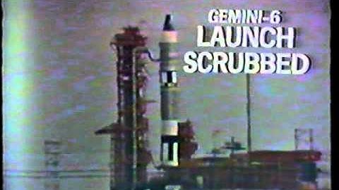CBS News Coverage of Gemini 6 Part 7