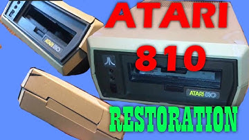 The ReStory of the destroyed Atari 810 floppy drive