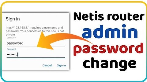 Netis router admin password change #imrantech #wifi #wifipasswordchange #new