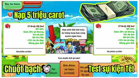Ngọc Rồng Online | Nạp 5 Triệu Làm Chuột Bạch Thử Tỉ Lệ Ra Vĩnh Viễn Của Cải Trang Broly SSJ God