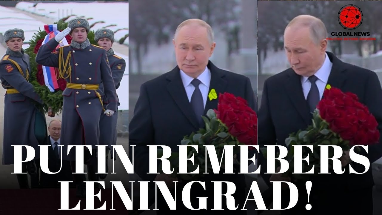 PUTIN WARNS EUROPE: Vladimir Marks Leningrad Liberation, Says 'No One Forgotten'