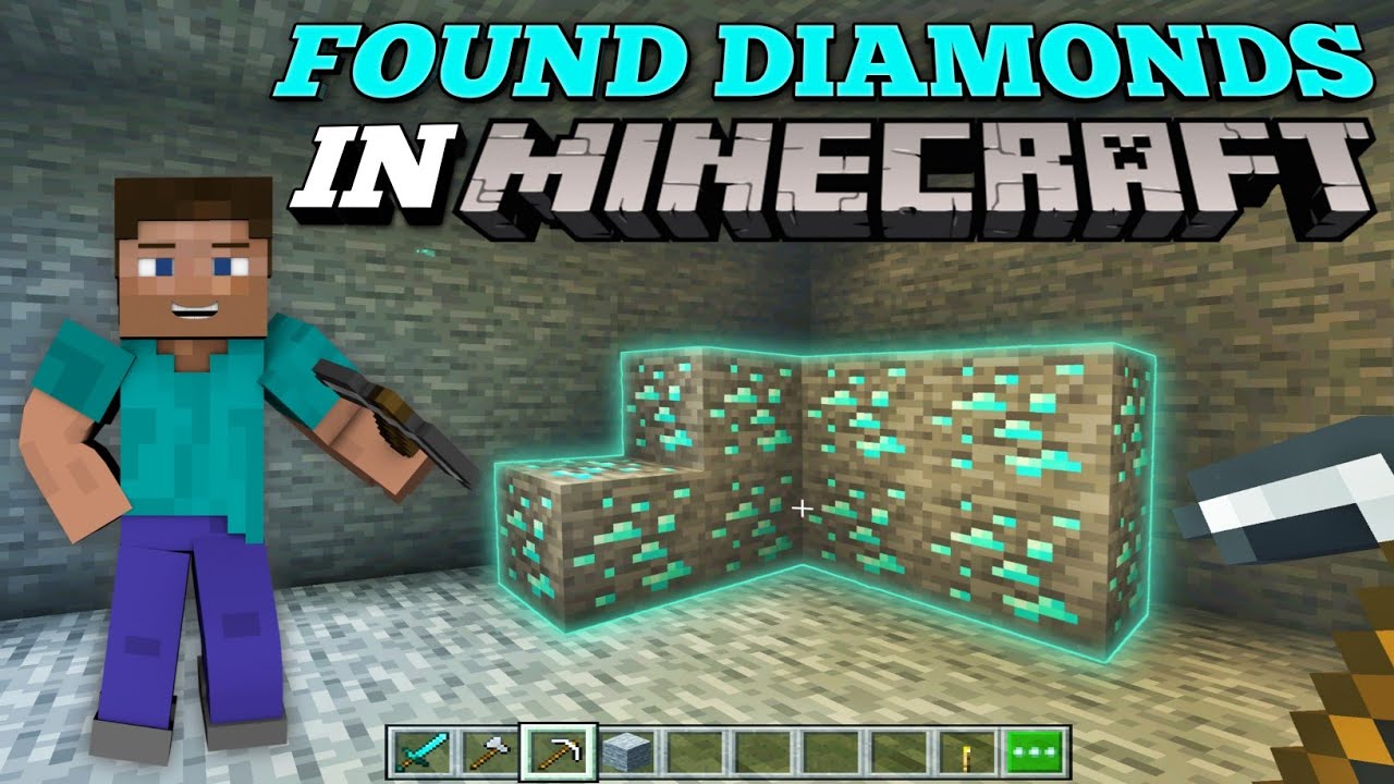 Found Diamonds In Minecraft | Survival Series Part 2 | Hindi Gameplay ...