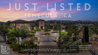 Check out this private vineyard estate in Temecula, CA!