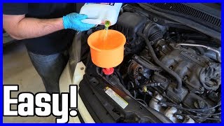 How to Replace Coolant Dodge Caravan 3.3L V6 2001-2010