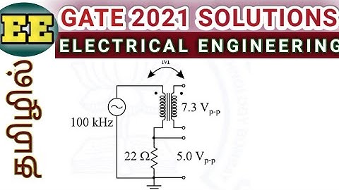 Gate EE 2021 circuit theory solutions|| Gate 2021 EE circuit theory solutions