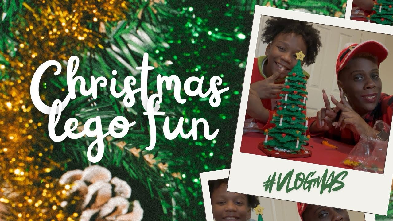 12 Days of Vlogmas Interrupted!: Our LEGO tree 🎄