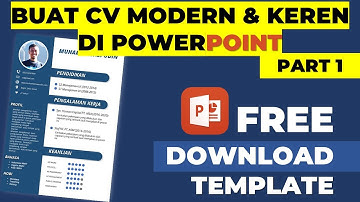 Cara Membuat CV yang Keren dan Menarik di PowerPoint (Part 1)