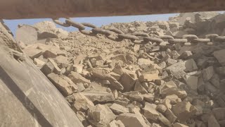 Super setisfying Rock crusher in action|Millions of rocks crushed in hezmeg rubble jaw rock crusher