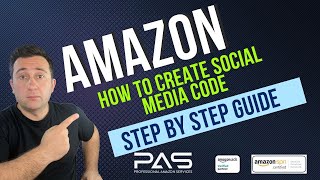 PAS Agency: How to Create an Amazon Promo Code for Social Media & Influencers Step by Step
