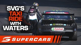 Shane Van Gisbergen's taxi ride in Cam Waters' Monster Ford | Supercars 2020