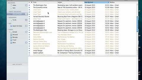 Creating smart mailbox for Unread mail in Apple Mail.app