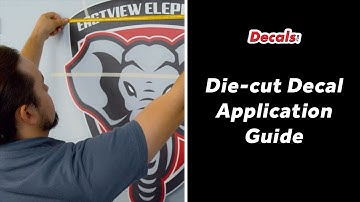 How to Apply Die-cut Decals - Decals.com Guide