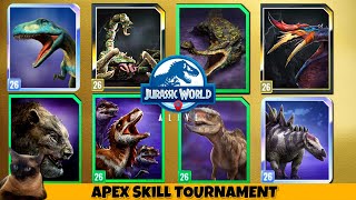 APEX CREATURES at the Skill Boost Tournament! ~ Jurassic World Alive
