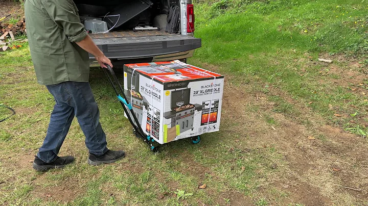 2-in-1 Folding Hand Truck Dolly – Heavy-Duty (330 lb Capacity) SeeSii