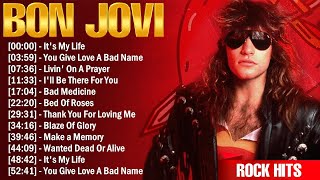 Bon Jovi Best Rock Songs Playlist Ever ~ Greatest Hits Of Full Album