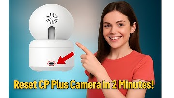 How to Reset CP Plus WiFi CCTV Camera | Reset & Fix in 2 Minutes