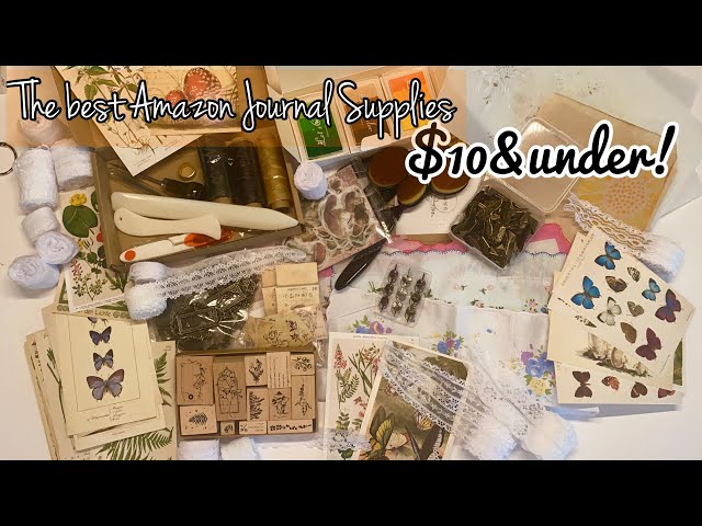 The best  Journal Supplies for $10 & Under 