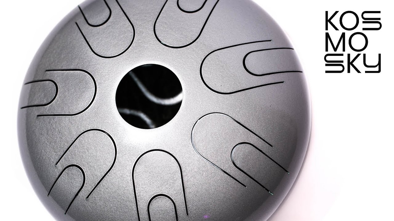 Глюкофон Луна (DS271) Steel tongue drum Kosmosky YouTube
