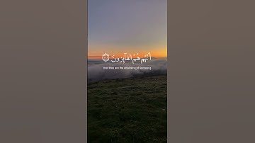 تلاوة بصوت رائع وجميل😴 - راحة نفسية❤️﴿إني جزيتهم اليوم بما صبروا...﴾ للقارئ إسلام الصبحي🤤
