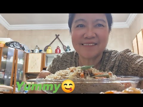 MASAYA TAYO KAHT PAPANO NAKAKALUTO AT NAKAKAIN TAYO NG GUSTO NATIN / THANK U LORD/ OFWLIFE🥰