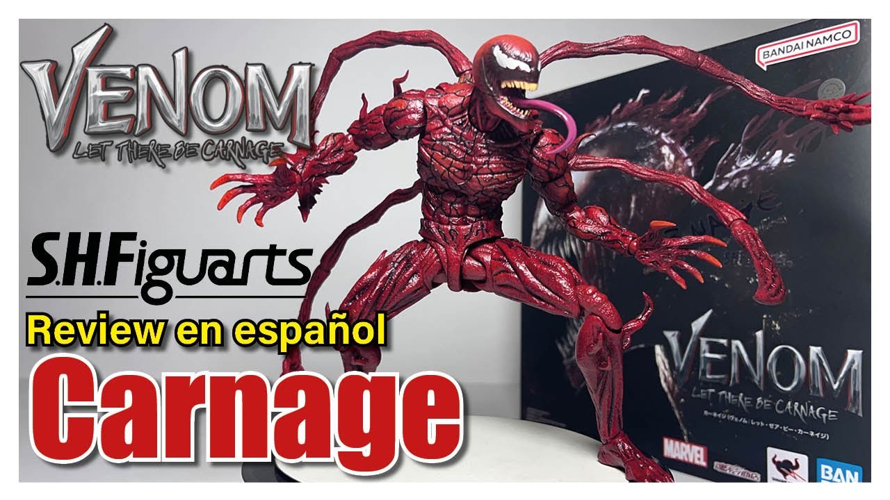 S.H. Figuarts Carnage - Venom 2: Let There Be Carnage | Review en 