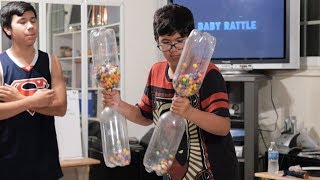 Baby Rattle | Shake, shake, shake! (Minute to Win It)