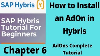 How to Create Addon in Hybris | sap hybris addon | SAP hybris tutorial for beginners |Part6