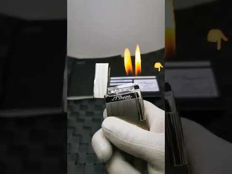 Video Bật lửa S.T Dupont Lửa Tai Thỏ 2 Tia Cực Chất - youtube
