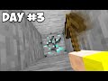 I Mined Straight Down For Diamonds In Minecraft