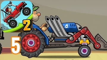 Tractor - Hill Climb Racing 2 - Part 5 - Gameplay Walkthrough (iOS,Android)