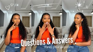 I Finally Answered Your Burning Questions 😉- Q & A (Grab your popcorn 🍿) by Chinenye Nnebe 177,010 views 5 months ago 46 minutes