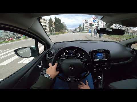 Renault Clio 1.5 dCi 2014 POV City Drive Onboard GoPro Hero 8 Black