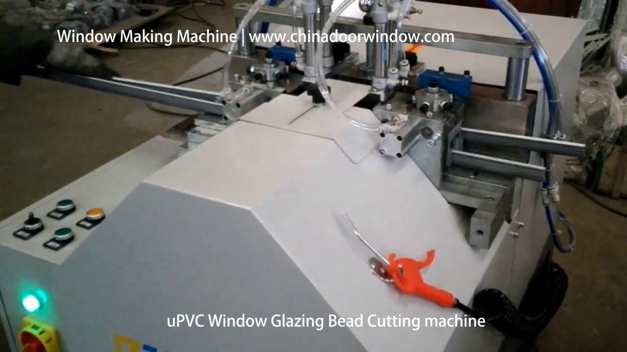 Aluminum Glazing Bead Cutting Machine Window Making Machine YouTube