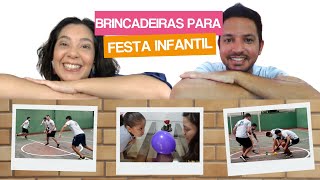 Brincadeiras e jogos para festa Moranguinho A coisa mais divertida de uma  festa inf…