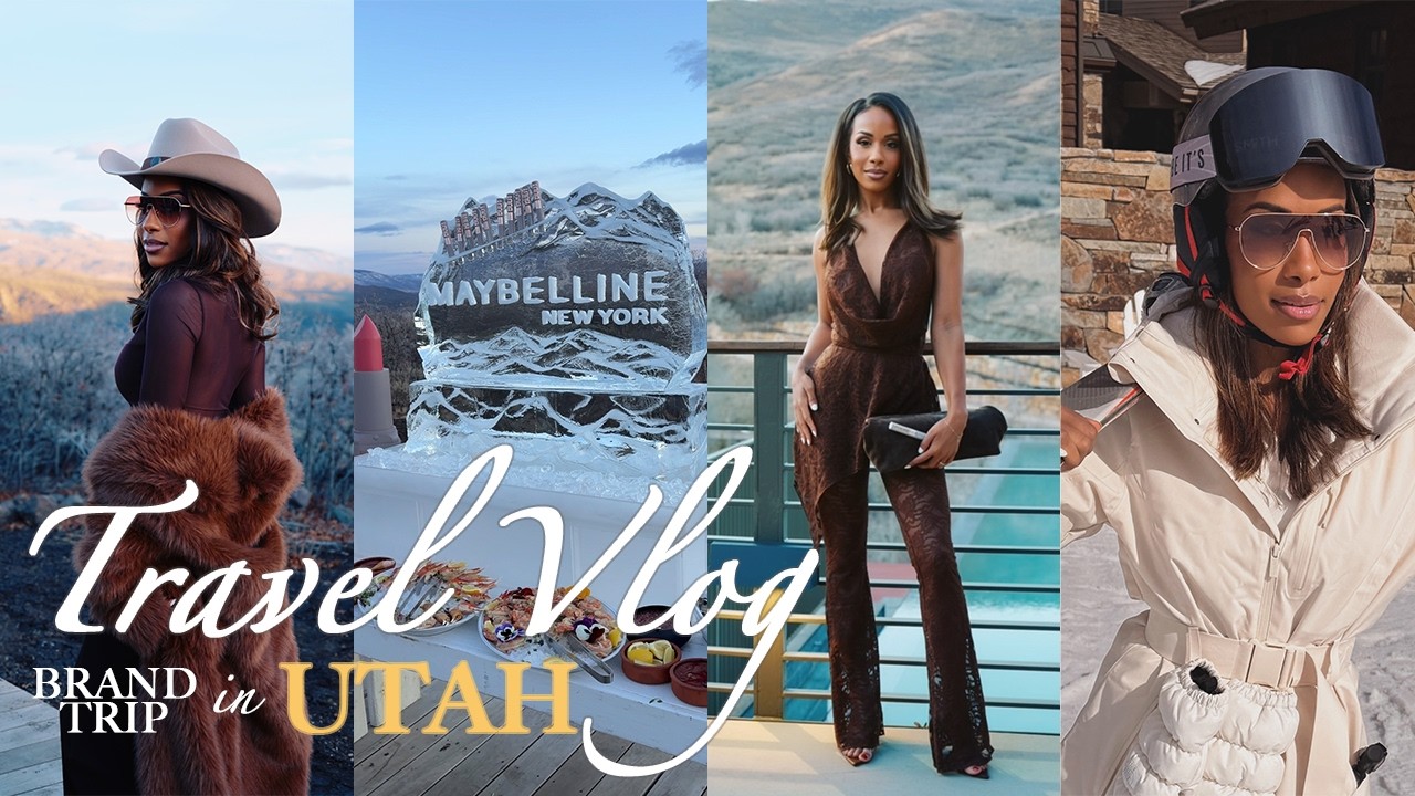 Weekly vlog: First time skiing + spa day + St. Regis rooftop party & more!