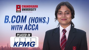 KPMG Placements | BCom ACCA Placements - Chandigarh University