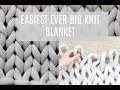 TRYING TO FOLLOW A CHUNKY KNIT BLANKET TUTORIAL ...