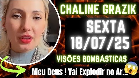 Psychic CHALINE GRAZIK Bombastic Predictions 07/18/25 Complete Live New Predictions and Visions #fyp