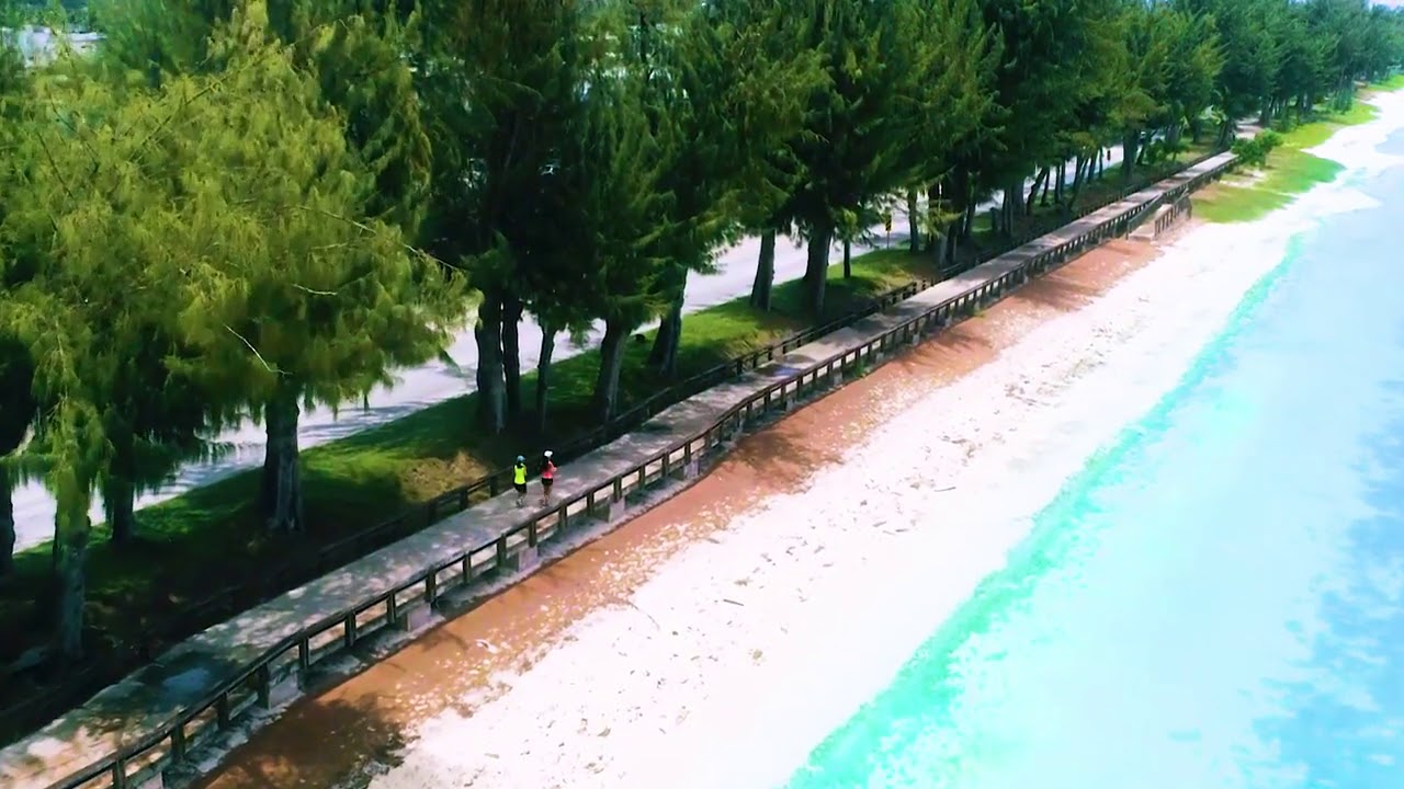 Saipan Beach Road Pathway, The Marianas YouTube