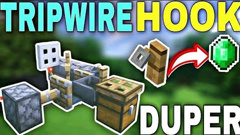 Minecraft 1.19  Unlimited {Tripwire Hook Duper Glitch}|| Easy Duplicator Tutorial