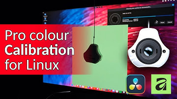 Spyder colour calibration on Linux. Davinci and Affinity studio pro setup.