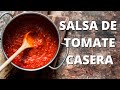 🫕​ SALSA DE TOMATE CASERA 🫕​ - Muy fácil y rica