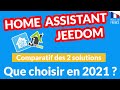 Comparatif  jeedom vs home assistant v3