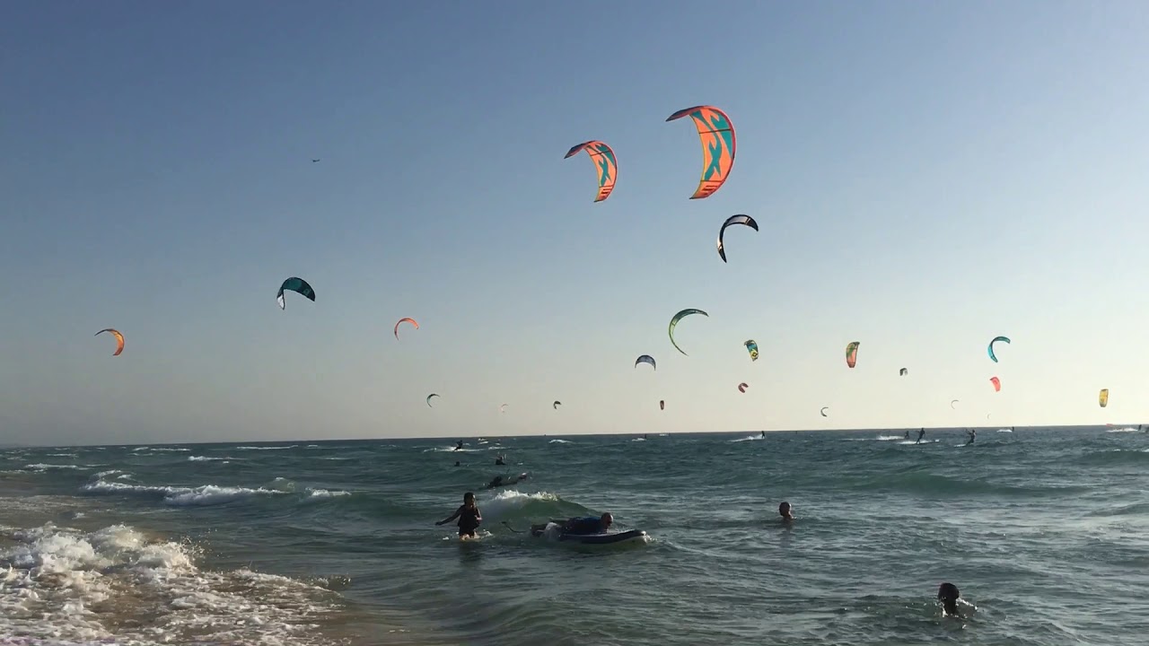 Summer Kitesurf High Jumps & Boosts Many Fun Crashes Wave Riding Upwind